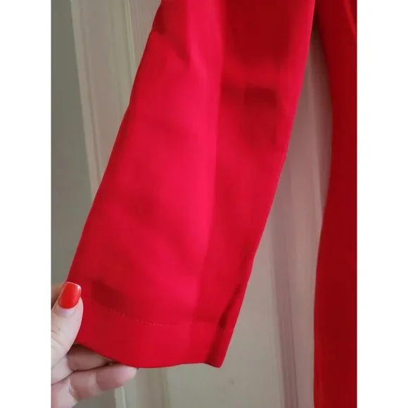 Aritzia Babaton Noah Red Mini dress size 4 Holiday Christmas - Picture 8 of 9